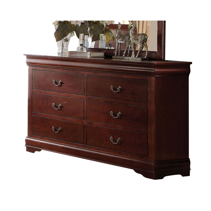 ACME Louis Philippe Cherry Dresser Model 23755 - MONAVILLA