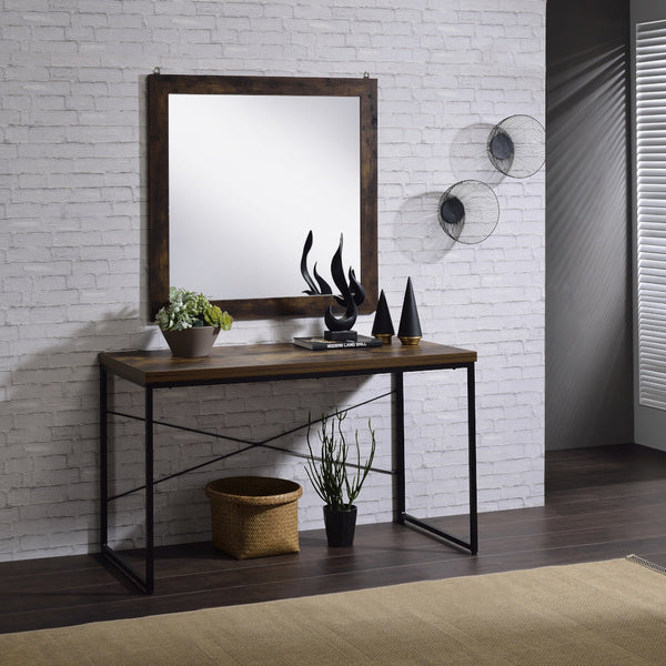 ACME Juvanth Rustic Oak Mirror Model 24264 - MONAVILLA
