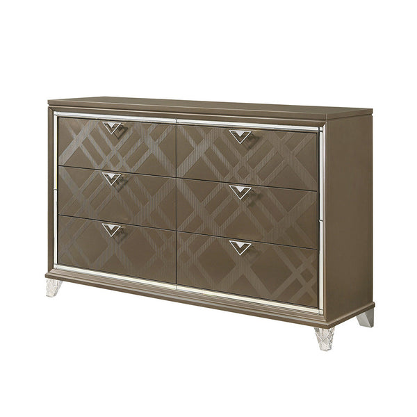ACME Skylar Dark Champagne Dresser Model 25325 - MONAVILLA