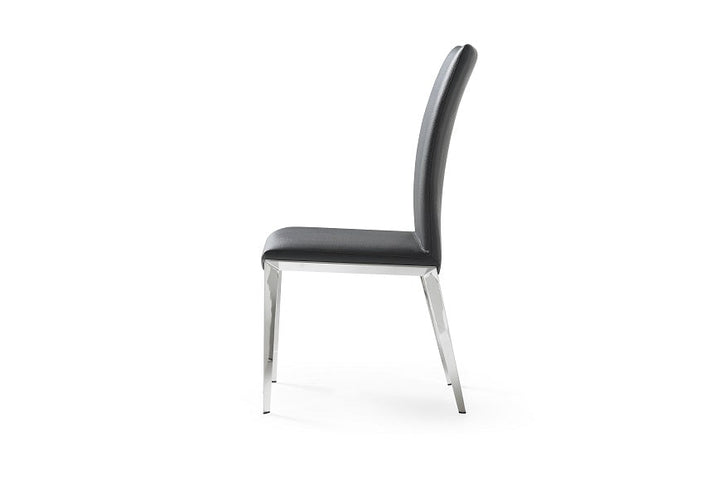 Modrest Taryn Modern Dark Grey Dining Chair (Set of 2) - MONAVILLA