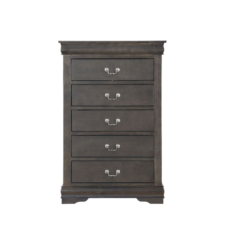 ACME Louis Philippe Dark Gray Chest Model 26796 - MONAVILLA