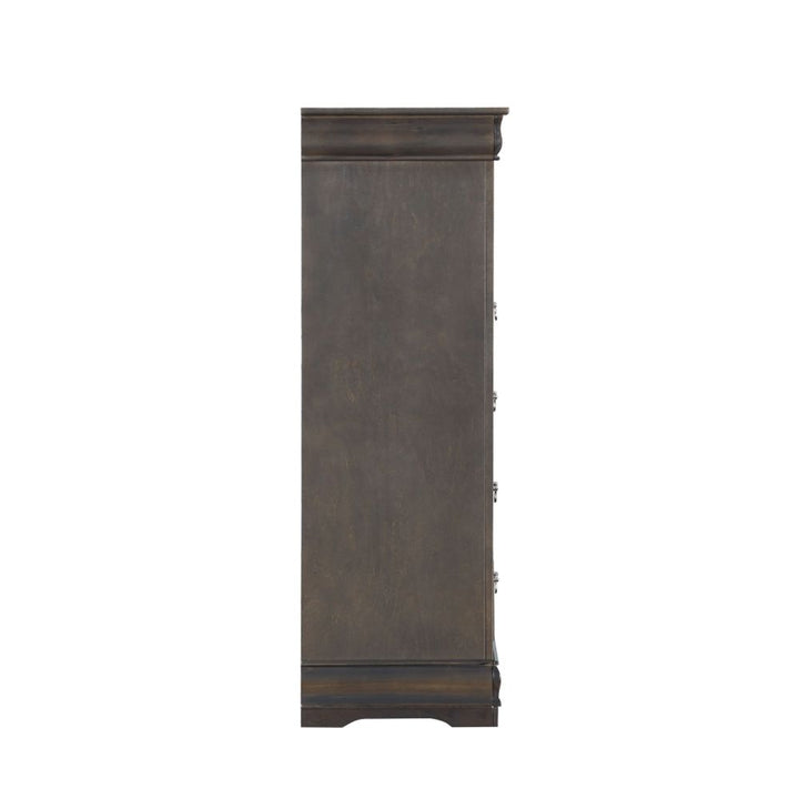 ACME Louis Philippe Dark Gray Chest Model 26796 - MONAVILLA