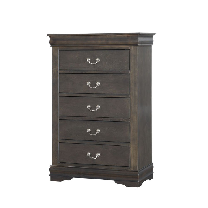 ACME Louis Philippe Dark Gray Chest Model 26796 - MONAVILLA