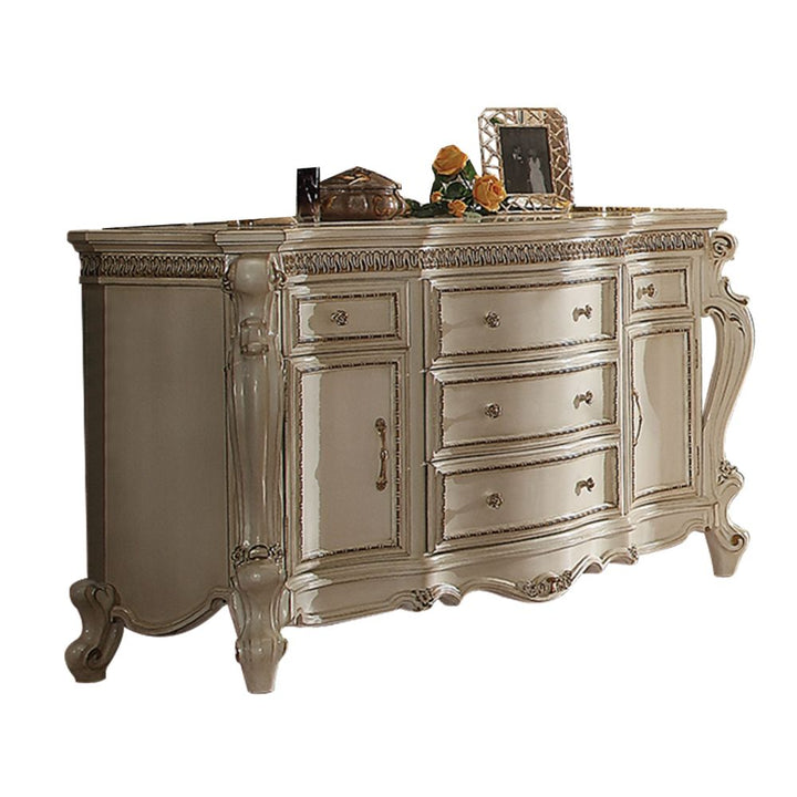 ACME Picardy Antique Pearl Dresser Model 26885 - MONAVILLA
