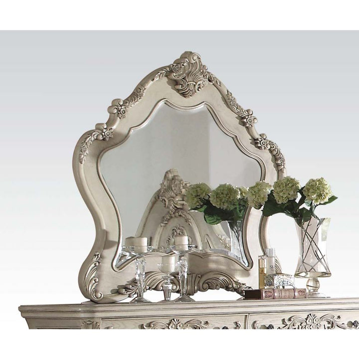 ACME Ragenardus Antique White Mirror Model 27014 - MONAVILLA