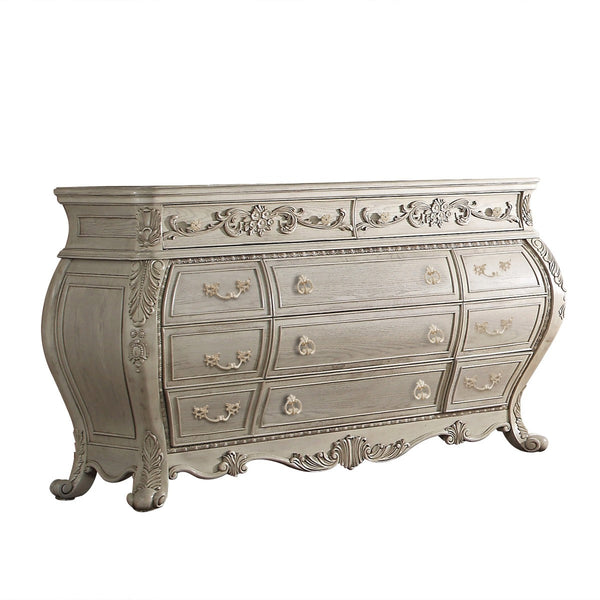 ACME Ragenardus Antique White Dresser Model 27015 - MONAVILLA