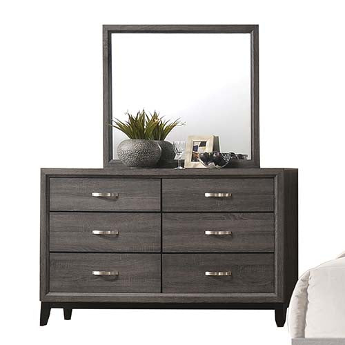 ACME Valdemar Weathered Gray Mirror Model 27054 - MONAVILLA
