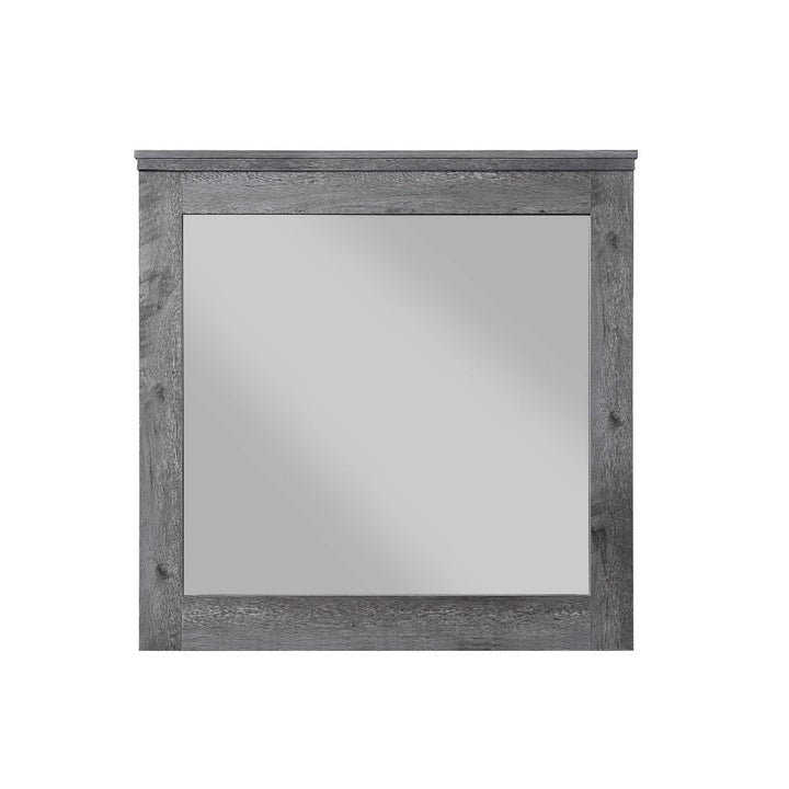 ACME Vidalia Rustic Gray Oak Mirror Model 27324 - MONAVILLA