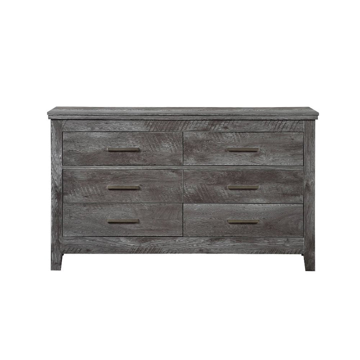 ACME Vidalia Rustic Gray Oak Dresser Model 27325 - MONAVILLA