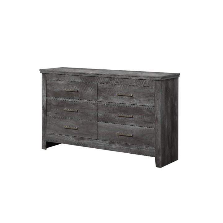 ACME Vidalia Rustic Gray Oak Dresser Model 27325 - MONAVILLA