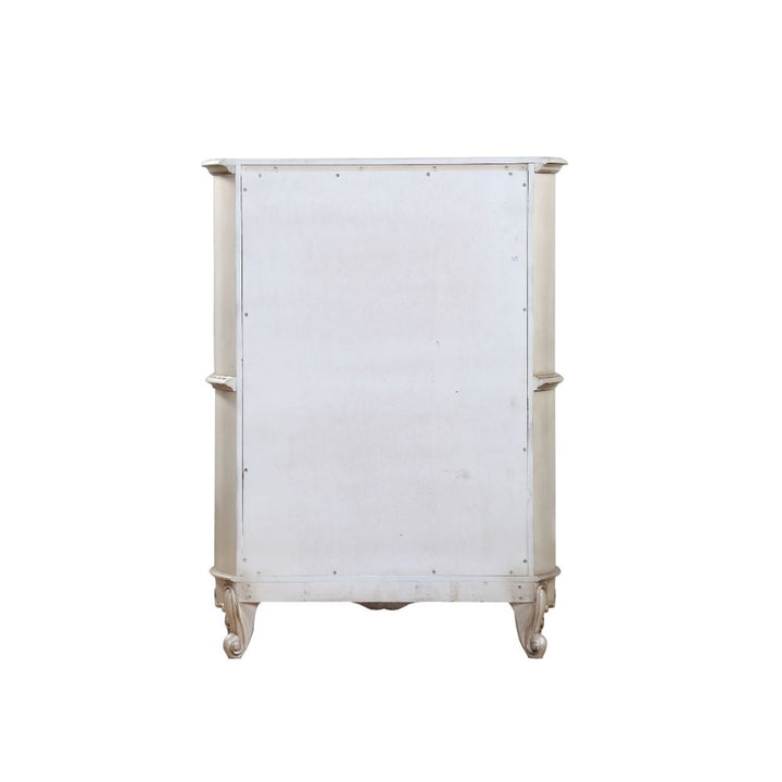 ACME Gorsedd Antique White Chest Model 27446 - MONAVILLA
