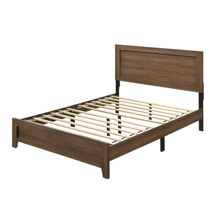 ACME Miquell Oak Queen Bed Model 28050Q - MONAVILLA