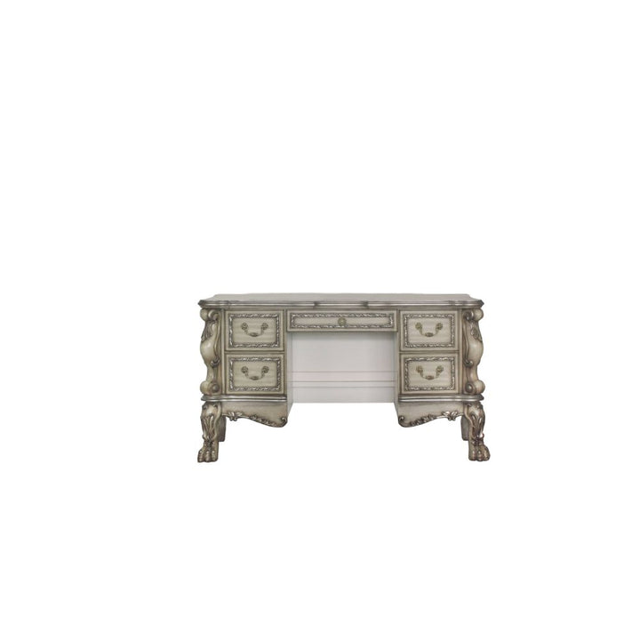 ACME Dresden Vintage Bone White Vanity Desk Model 28193 - MONAVILLA
