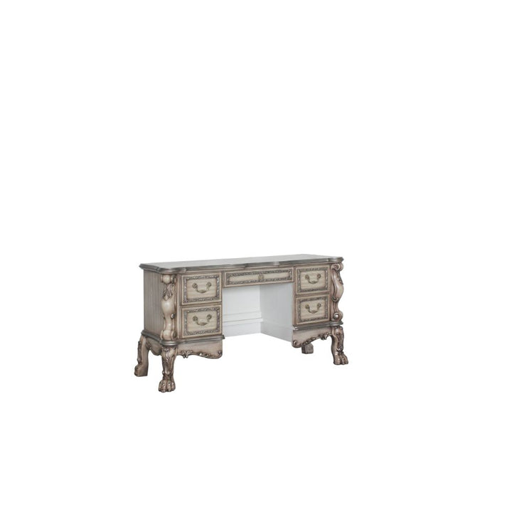 ACME Dresden Vintage Bone White Vanity Desk Model 28193 - MONAVILLA