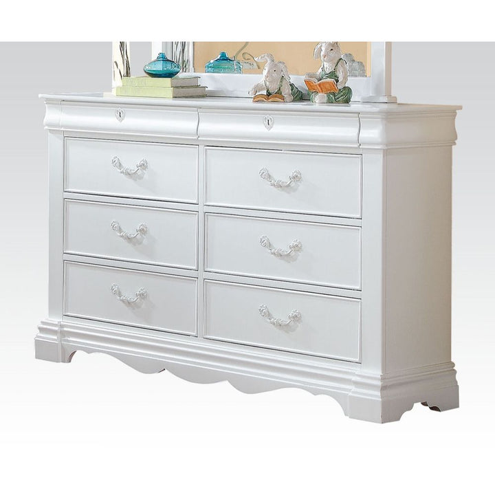 ACME Estrella White Dresser Model 30245 - MONAVILLA