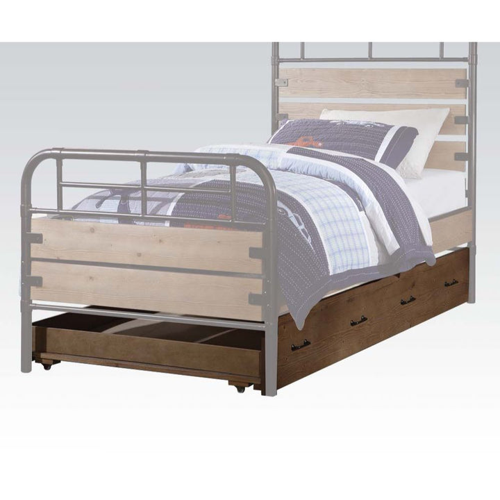 ACME Adams Antique Oak Trundle Model 30612 - MONAVILLA