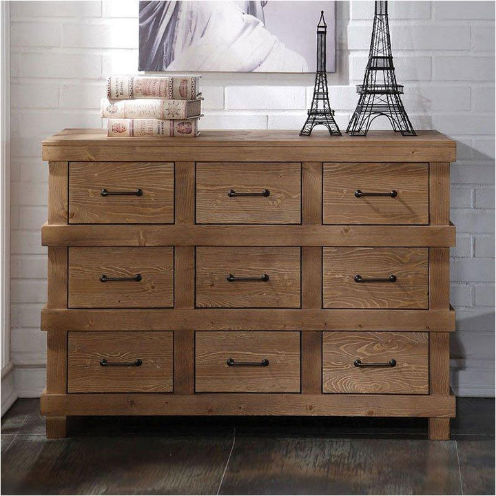 ACME Adams Antique Oak Dresser Model 30614 - MONAVILLA