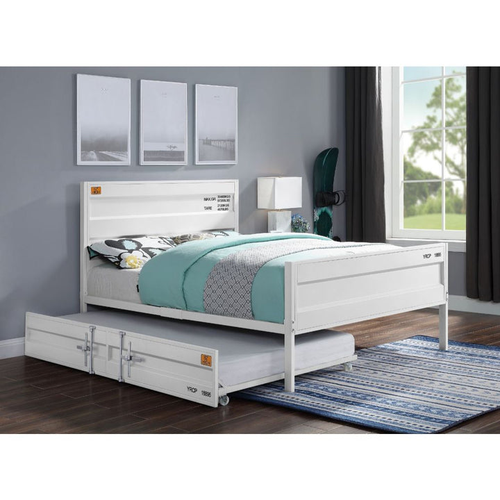 ACME Cargo White Full Bed Model 35905F - MONAVILLA