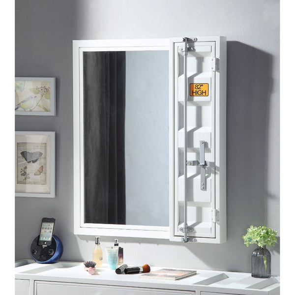 ACME Cargo White Vanity Mirror Model 35908 - MONAVILLA