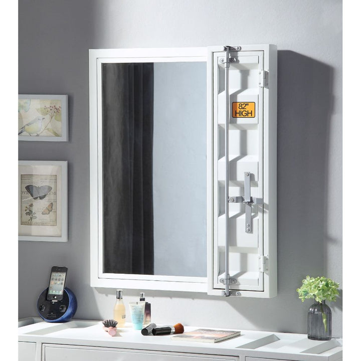 ACME Cargo White Vanity Mirror Model 35908 - MONAVILLA