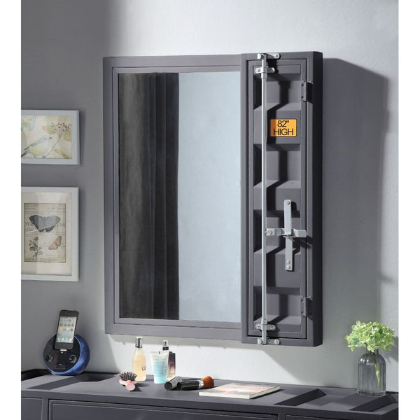 ACME Cargo Gunmetal Vanity Mirror Model 35923 - MONAVILLA