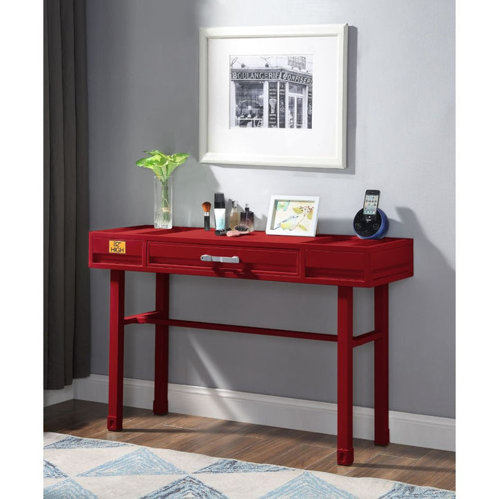 ACME Cargo Red Vanity Desk Model 35953 - MONAVILLA