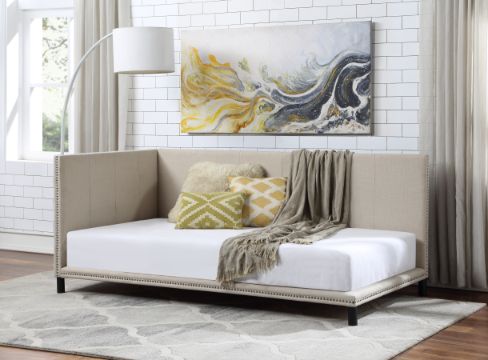 ACME Yinbella Beige Linen Daybed Model 39715 - MONAVILLA