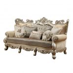 ACME Ranita Fabric & Champagne Sofa Model 51040 - MONAVILLA
