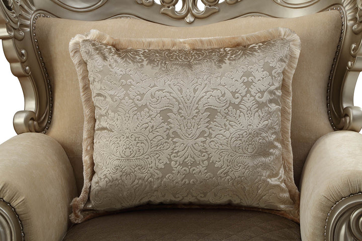 ACME Ranita Fabric & Champagne Sofa Model 51040 - MONAVILLA
