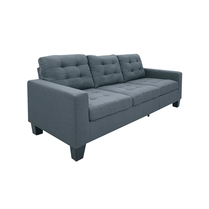 ACME Earsom Gray Linen Sofa Model 52775 - MONAVILLA