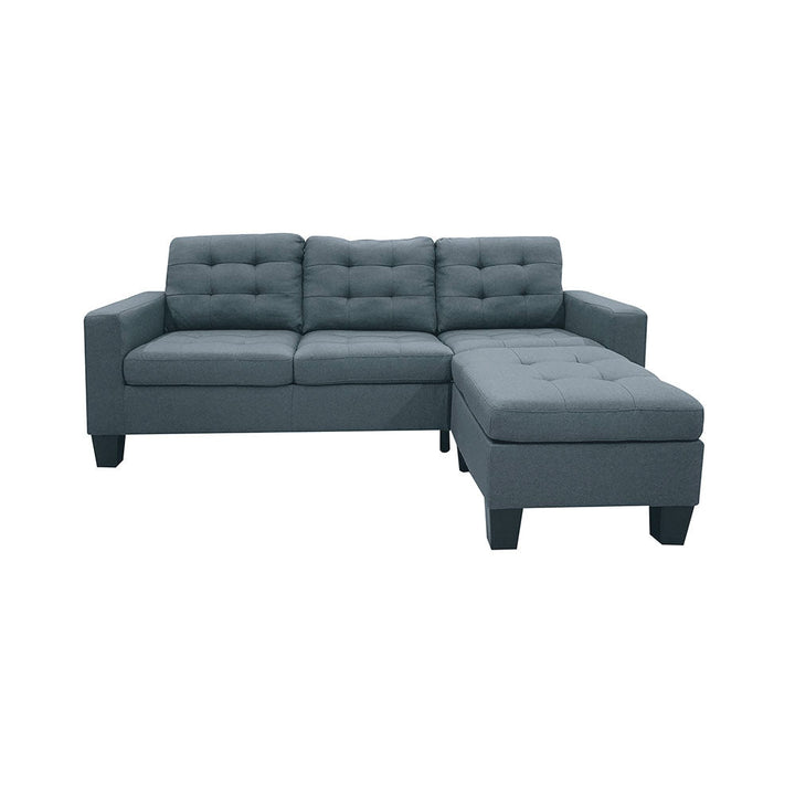 ACME Earsom Gray Linen Sofa Model 52775 - MONAVILLA