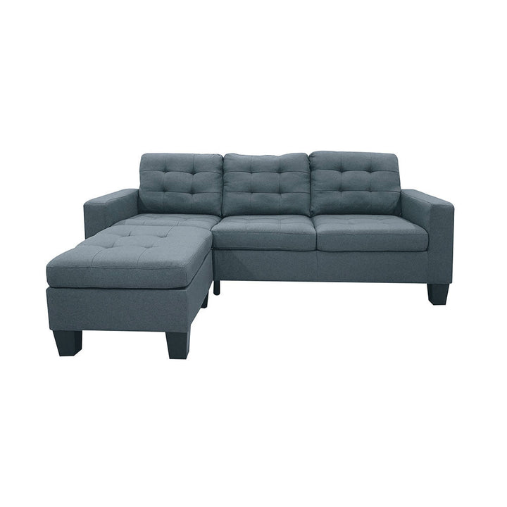 ACME Earsom Gray Linen Sofa Model 52775 - MONAVILLA