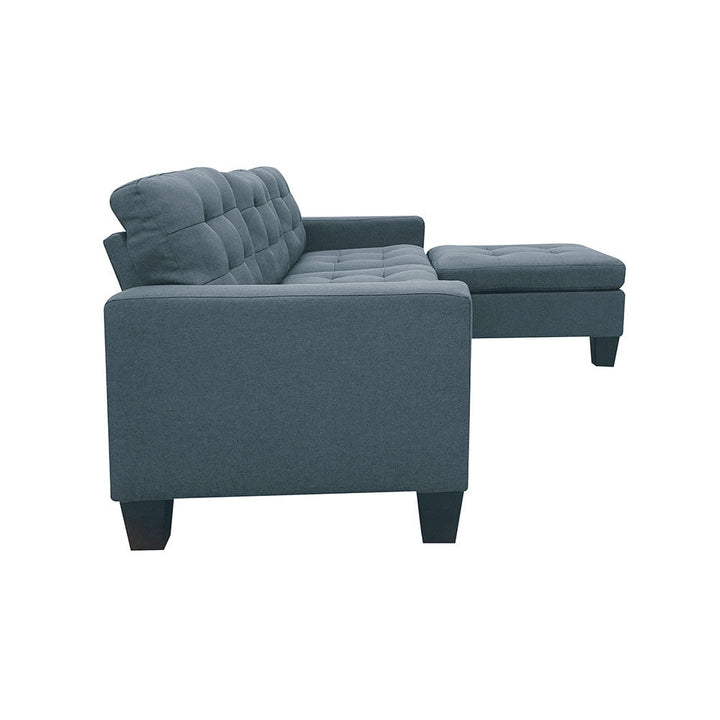 ACME Earsom Gray Linen Sofa Model 52775 - MONAVILLA