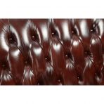 ACME Eustoma Cherry Top Grain Leather Match & Walnut Loveseat Model 53066 - MONAVILLA