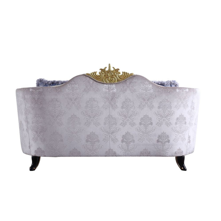 ACME Sheridan Cream Fabric Loveseat Model 53946 - MONAVILLA