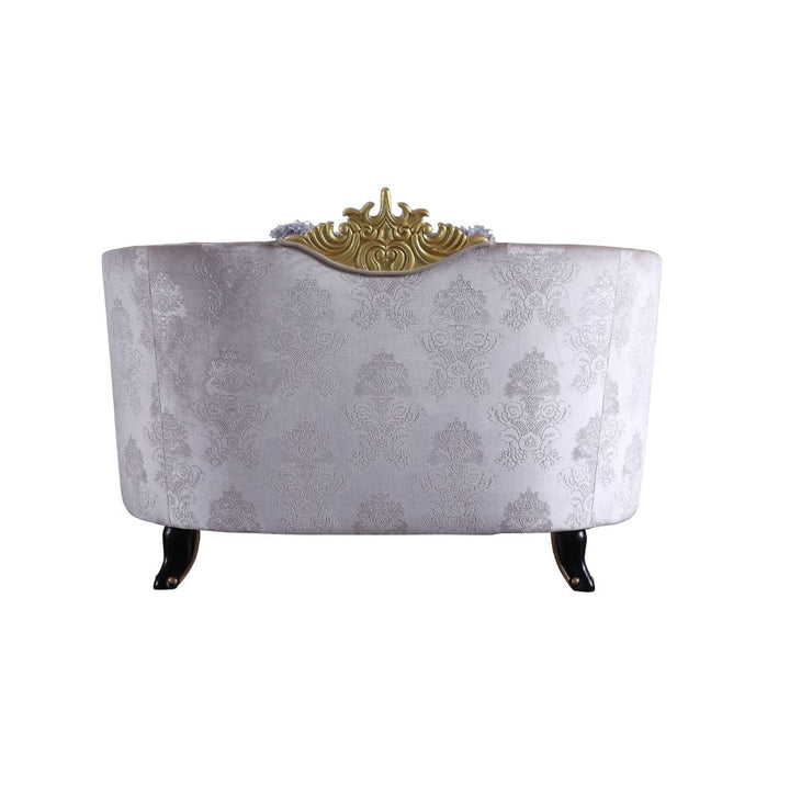 ACME Sheridan Cream Fabric Chair Model 53947 - MONAVILLA