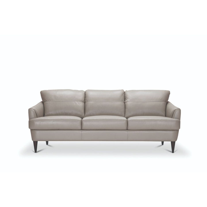 ACME Helena Pearl Gray Leather Sofa Model 54575 - MONAVILLA