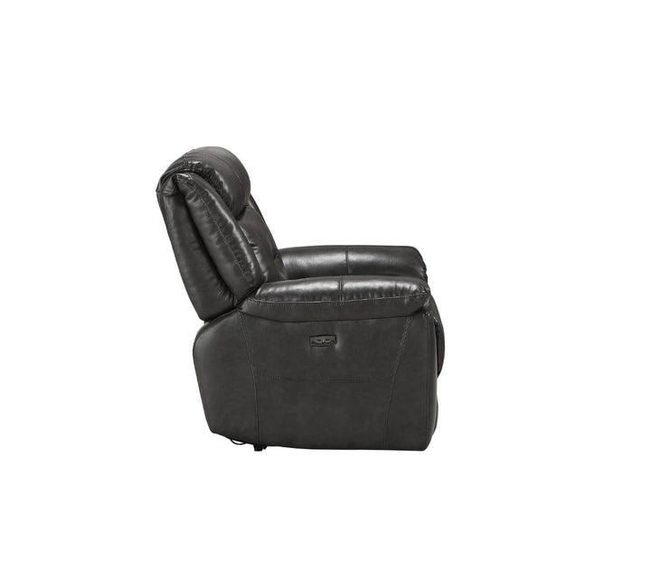 ACME Imogen Gray Leather-Aire Loveseat Model 54806 - MONAVILLA