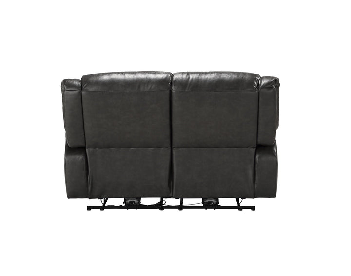 ACME Imogen Gray Leather-Aire Loveseat Model 54806 - MONAVILLA