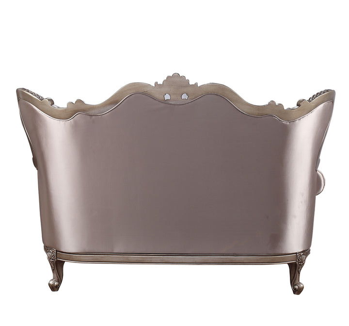ACME Jayceon Fabric & Champagne Loveseat Model 54866 - MONAVILLA