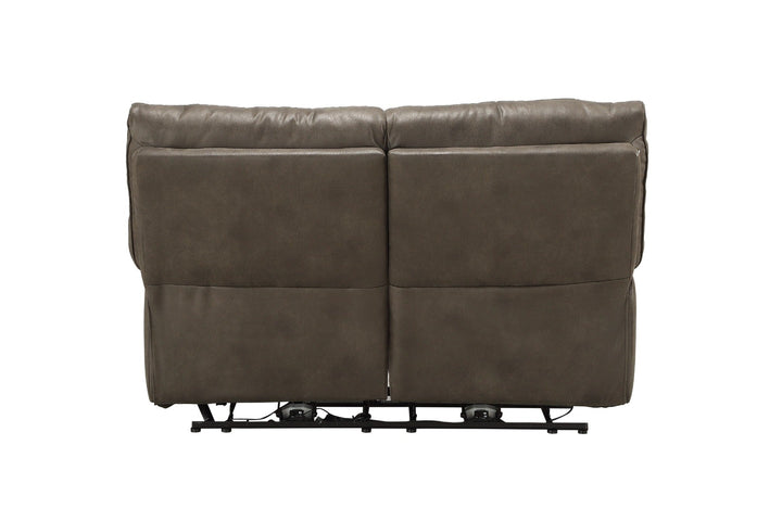 ACME Harumi Gray Leather-Aire Loveseat Model 54896 - MONAVILLA