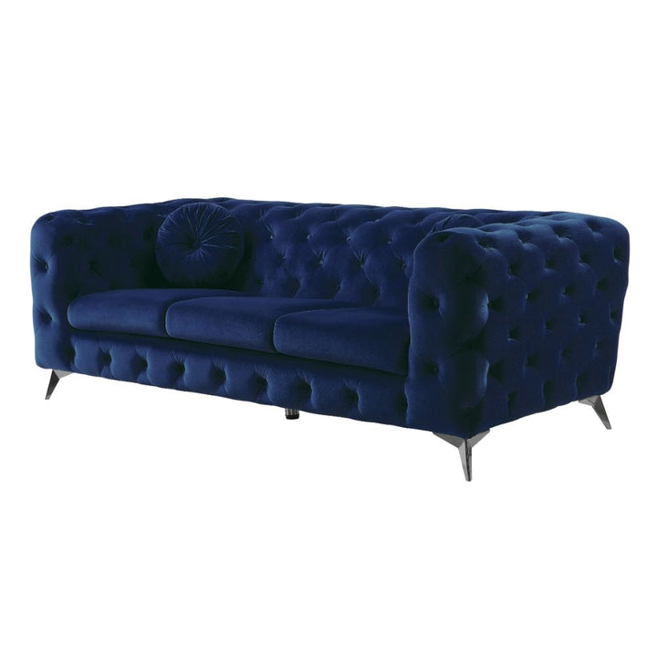 ACME Atronia Blue Fabric Sofa Model 54900 - MONAVILLA