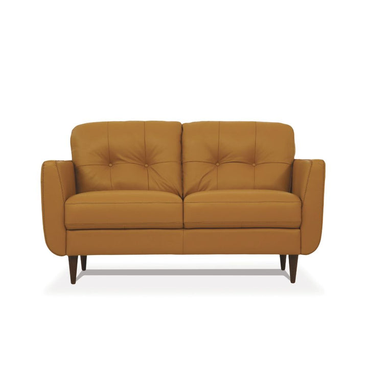 ACME Radwan Camel Leather Loveseat Model 54956 - MONAVILLA