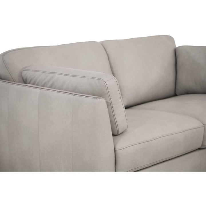 ACME Matias Dusty White Leather Loveseat Model 55016 - MONAVILLA