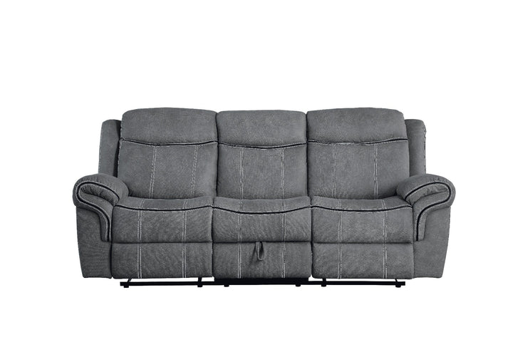 ACME Zubaida 2-Tone Gray Velvet Sofa Model 55025 - MONAVILLA