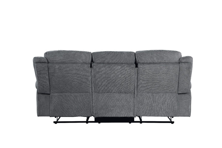 ACME Zubaida 2-Tone Gray Velvet Sofa Model 55025 - MONAVILLA