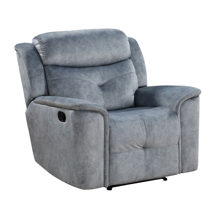 ACME Mariana Silver Gray Fabric Recliner Model 55032 - MONAVILLA