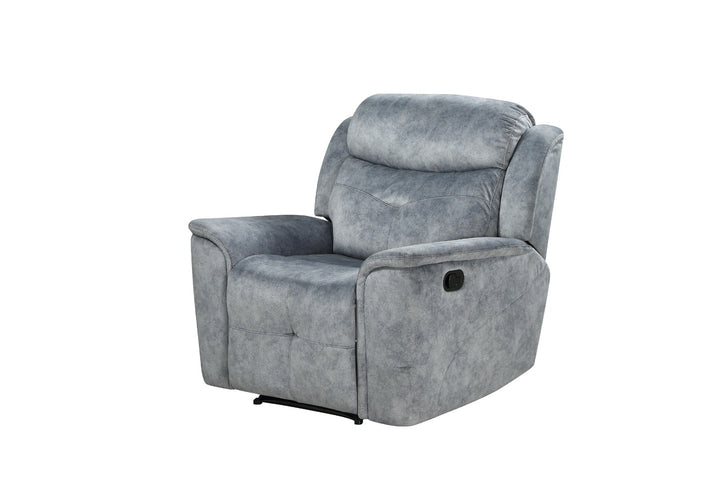 ACME Mariana Silver Gray Fabric Recliner Model 55032 - MONAVILLA