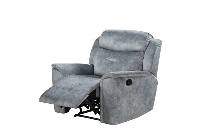 ACME Mariana Silver Gray Fabric Recliner Model 55032 - MONAVILLA