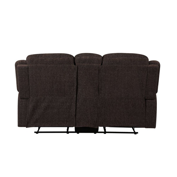ACME Madden Brown Chenille Loveseat Model 55446 - MONAVILLA